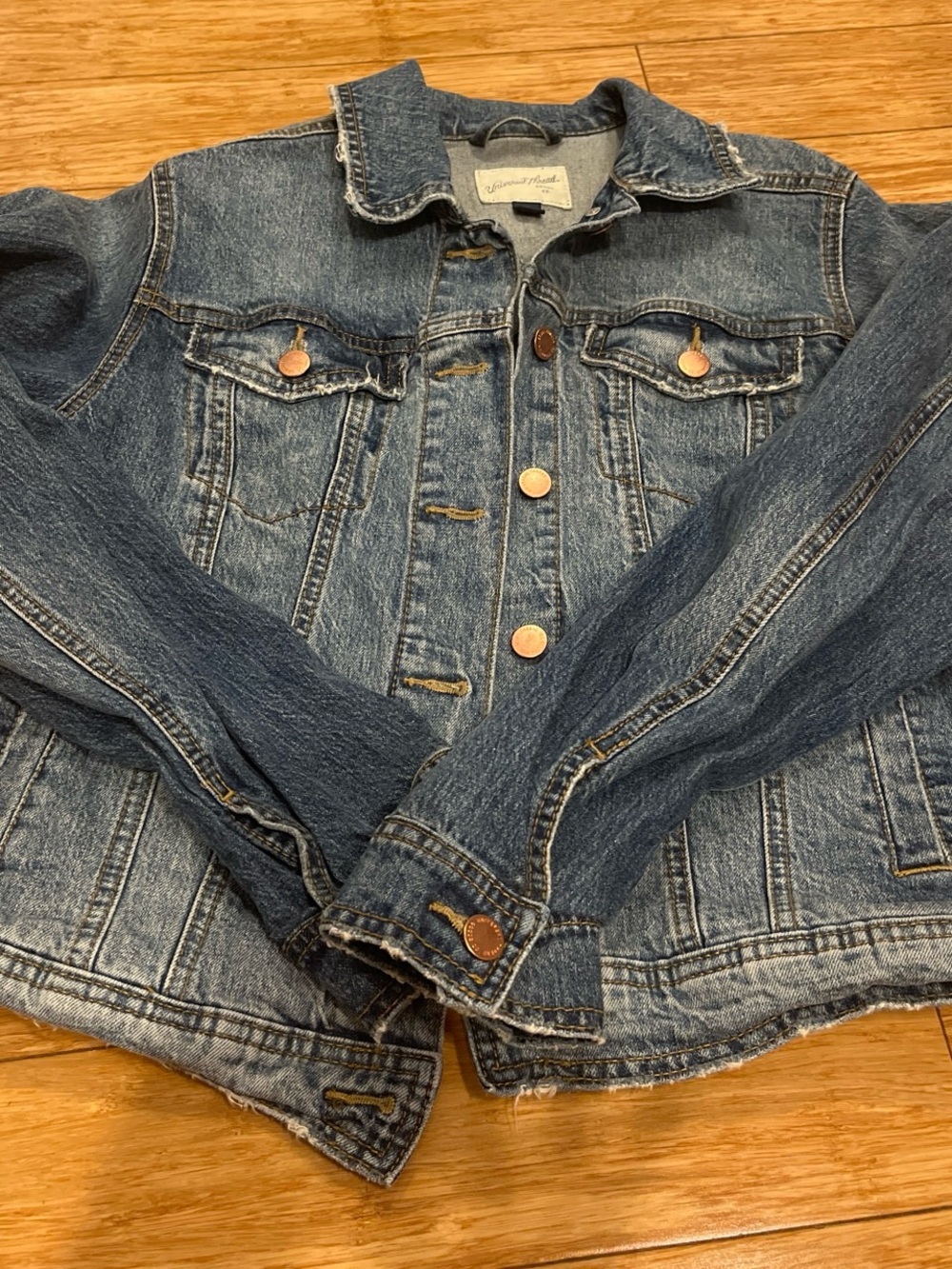Universal Threads Classic Blue Denim Jacket - oversized